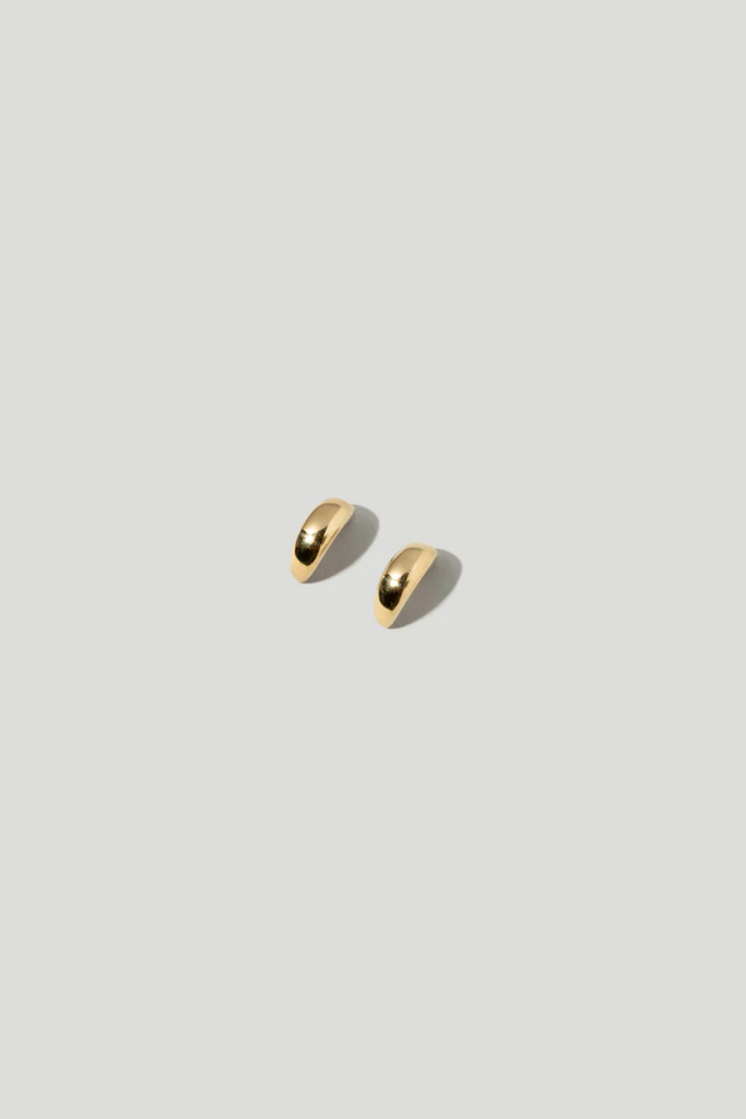 Maslo Crescent Earrings in Gold at Parc Shop | Minneapolis, MN