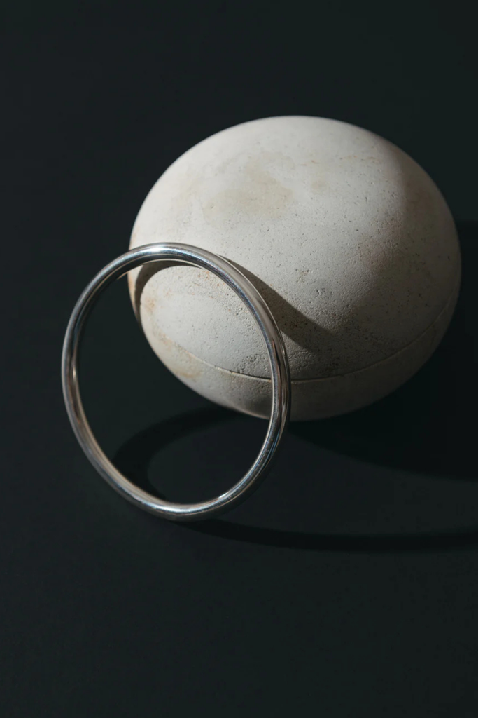 Maslo Silver Bangle at Parc Shop | Minneapolis, MN