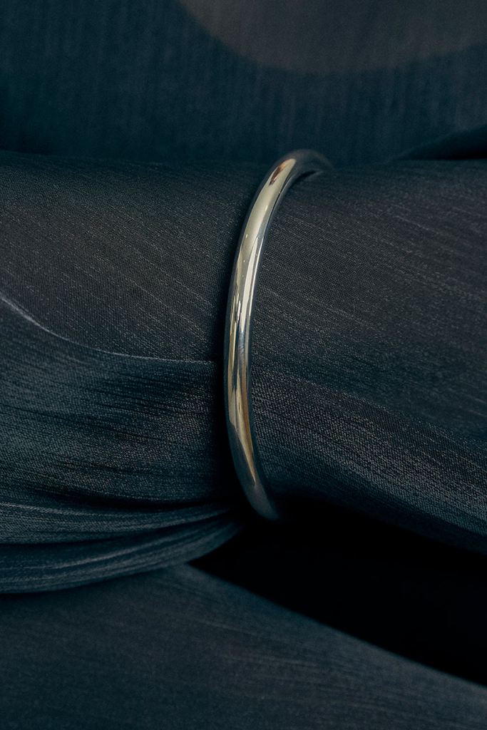 Maslo Silver Bangle at Parc Shop | Minneapolis, MN