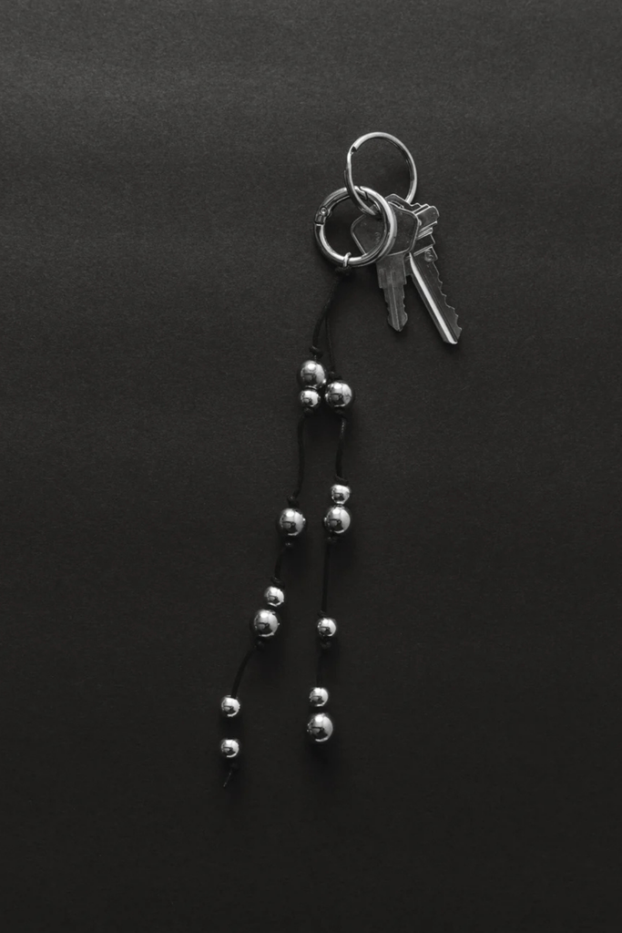 Maslo Vintage Beaded Bag Charm at Parc Shop