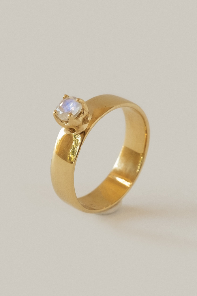 Merewif Lucinda Ring in Gold & Moonstone at Parc Shop | Minneapolis, MN 