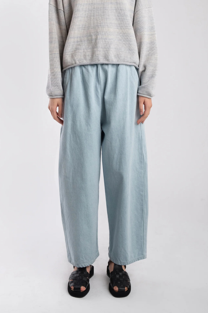 Micaela Greg Barrel Pant in Sky at Parc Shop | Minneapolis, MN
