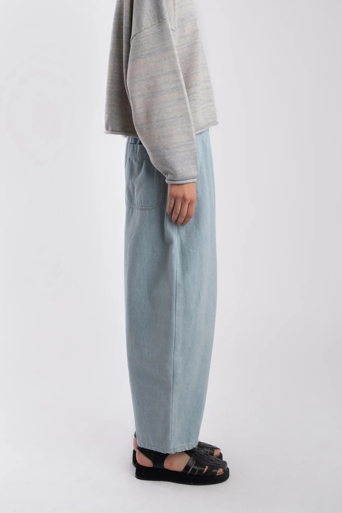 Micaela Greg Barrel Pant in Sky at Parc Shop | Minneapolis, MN