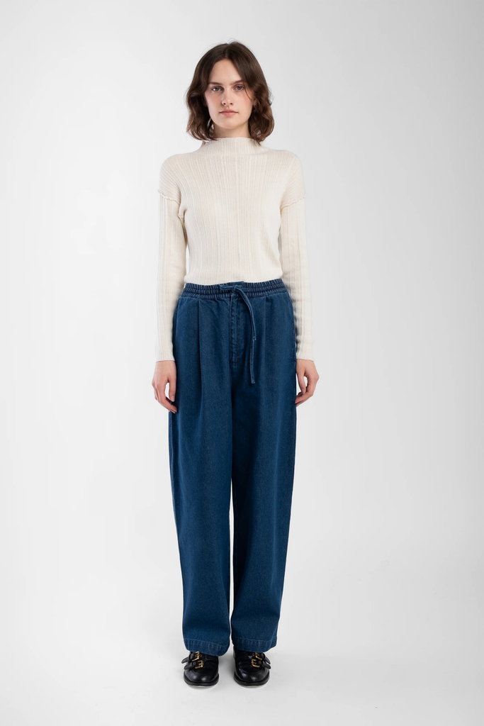 Micaela Greg Isla Rib Top in Cream at Parc Shop | Minneapolis, MN