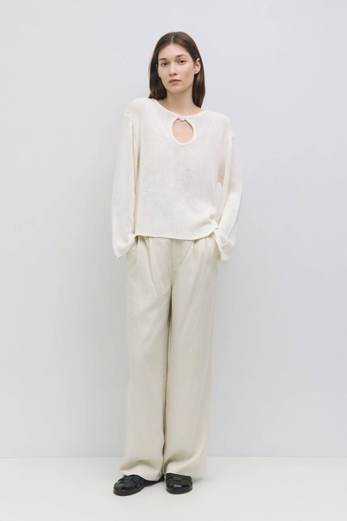 Mod Ref Tala Sweater in Cream at Parc Shop