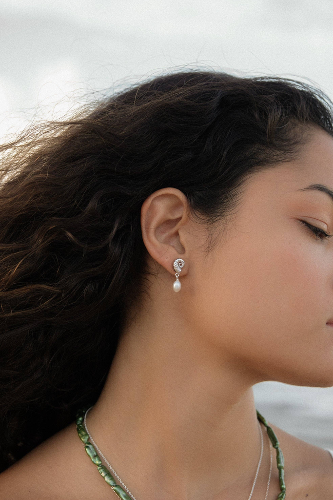 Muns Aurea Earrings in Sterling Silver at Parc Shop | Minneapolis, MN