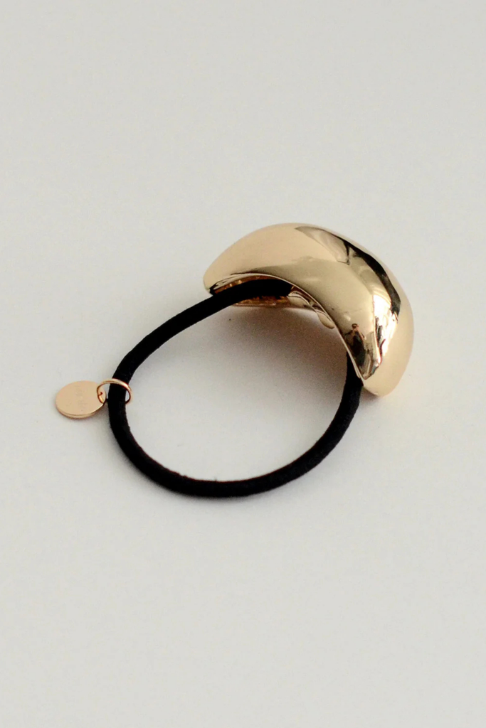 Nar'sha Bold Crescent Metal Cuff Hair Tie in Gold at Parc Shop | Minneapolis, MN