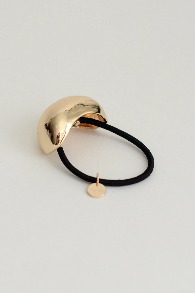 Nar'sha Bold Crescent Metal Cuff Hair Tie in Gold at Parc Shop | Minneapolis, MN