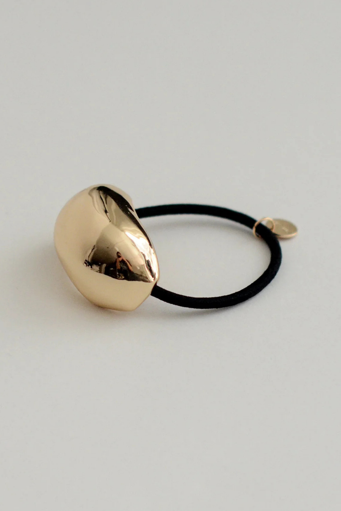 Nar'sha Bold Crescent Metal Cuff Hair Tie in Gold at Parc Shop | Minneapolis, MN