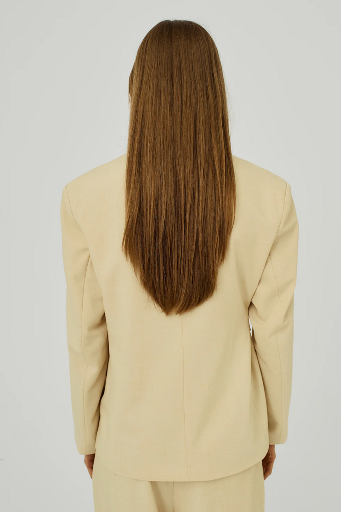 Norr Kamin Tie Blazer Dusty Yellow at Parc Shop | Minneapolis, MN