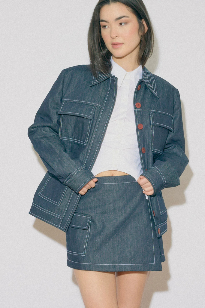 Oh Seven Days Pick Pocket Skirt at Parc Shop