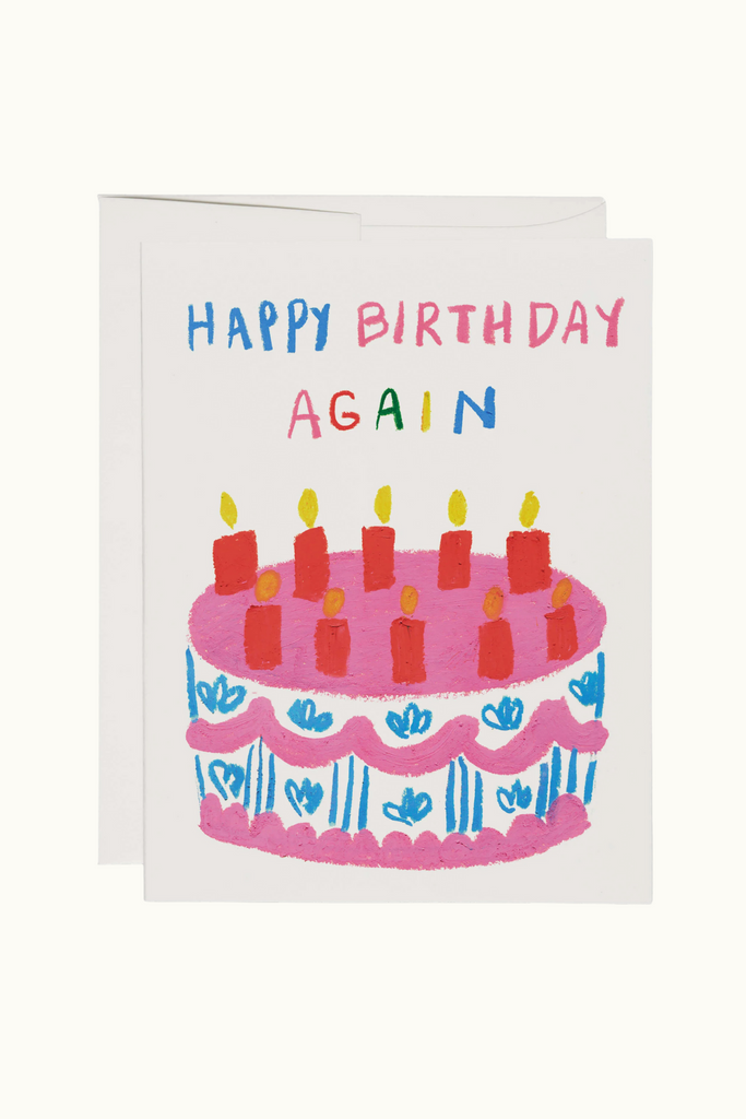 Red Cap Birthday Again Card at Parc Shop | Minneapolis, MN