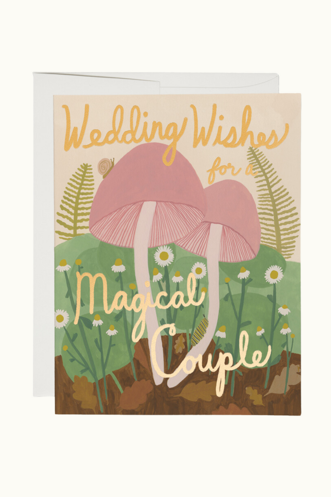 Red Cap Magical Couple Foil Card at Parc Shop