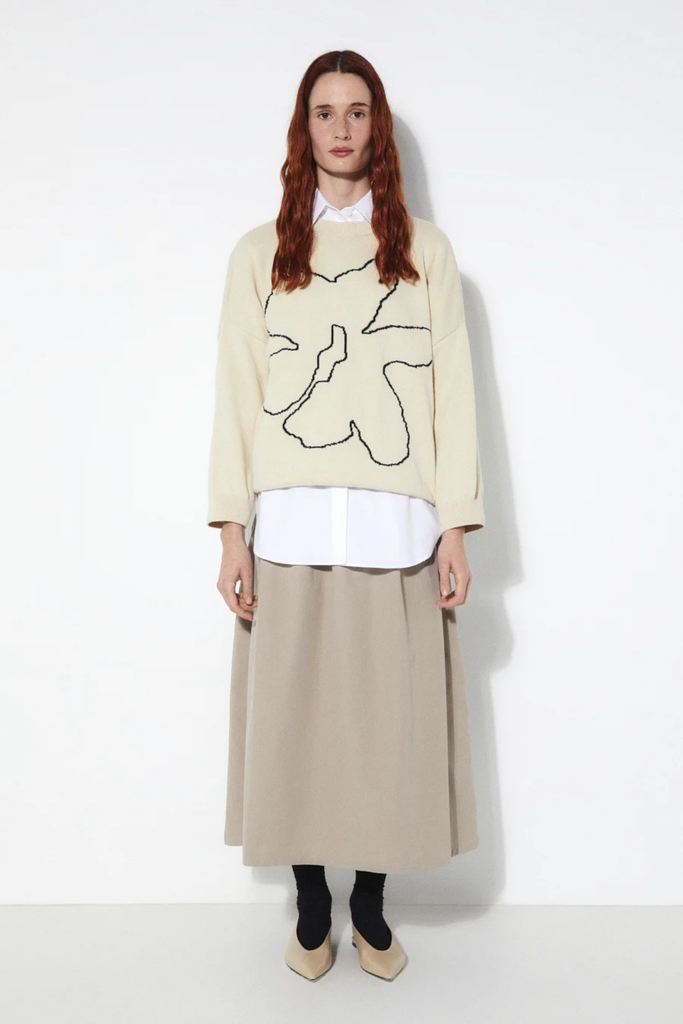 Rita Row Betty Sweater in Beige at Parc Shop | Minneapolis, MN