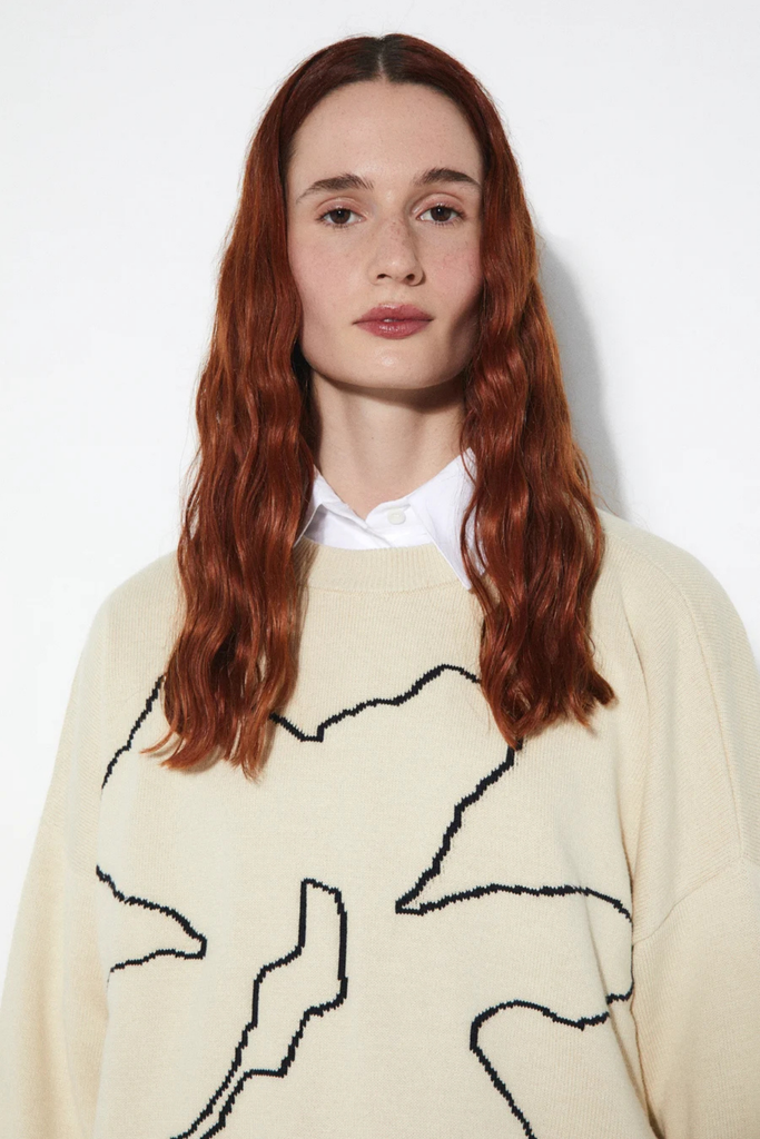 Rita Row Betty Sweater in Beige at Parc Shop | Minneapolis, MN