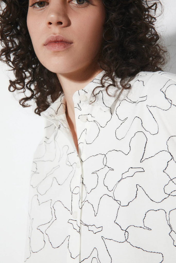 Rita Row Brit Shirt in Flowers at Parc Shop | Minneapolis, MN