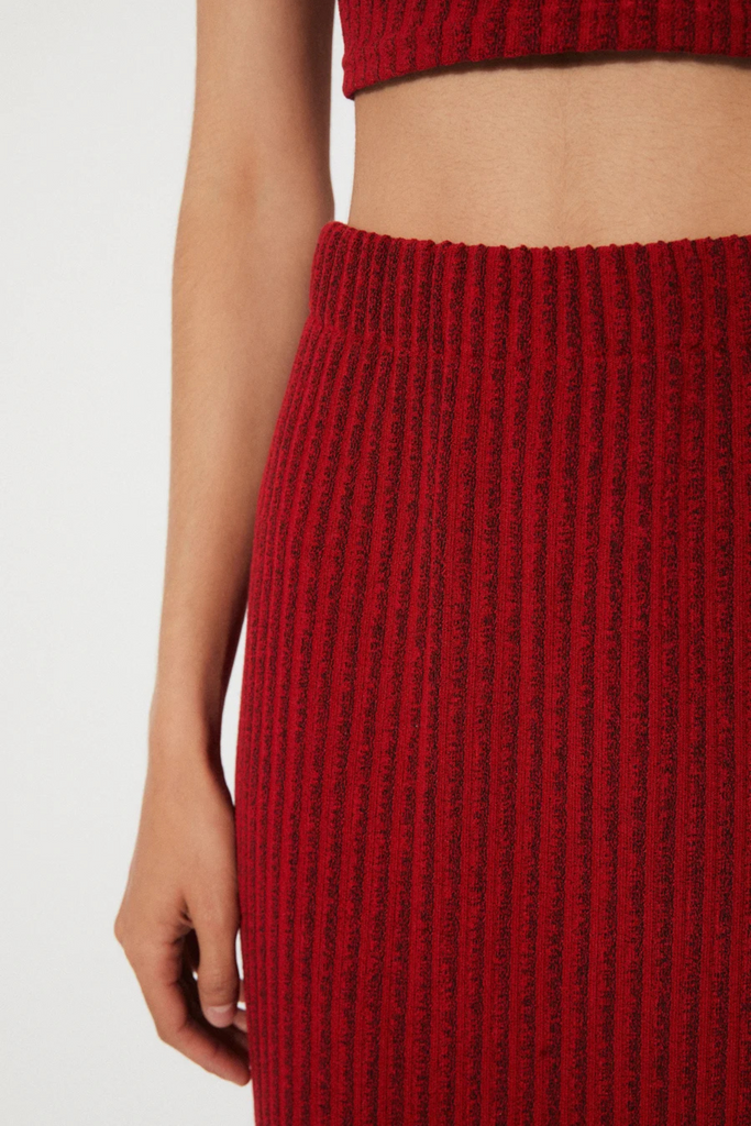 Rita Row Flair Skirt in Red at Parc Shop | Minneapolis, MN