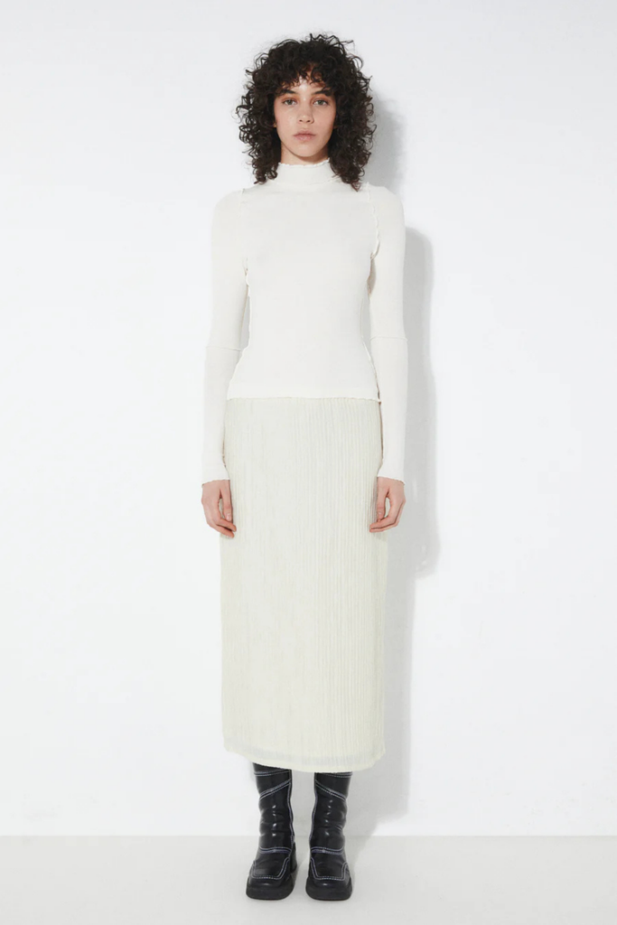 Rita Row Marmont Skirt in Beige at Parc Shop | Minneapolis, MN