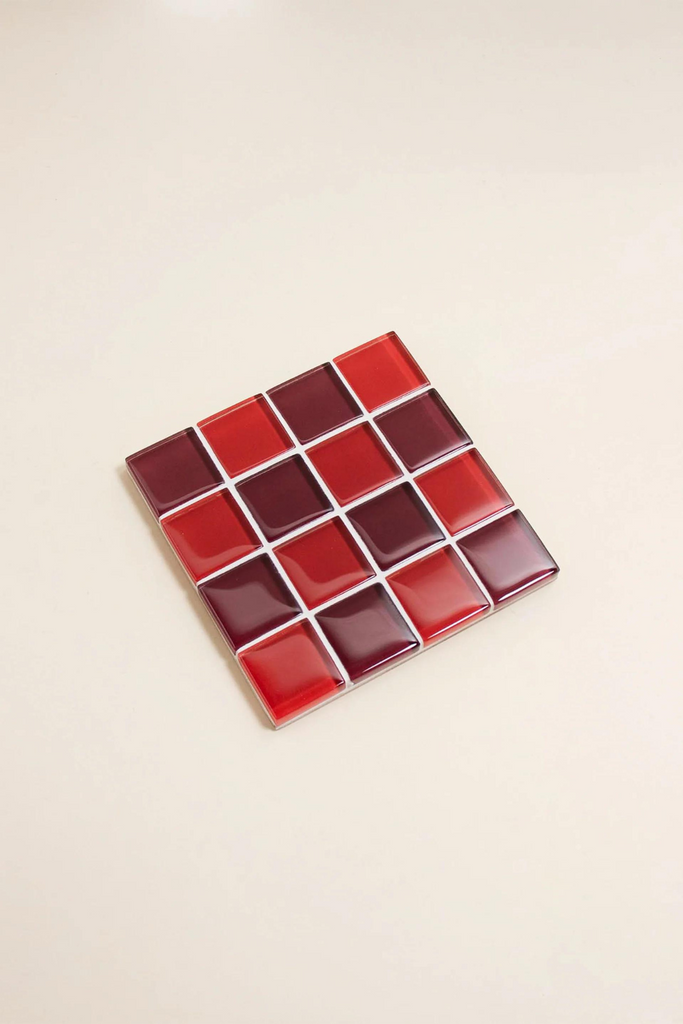 Subtle Art Studios - Glass Tile Coaster - Mon Amour - Parc Shop