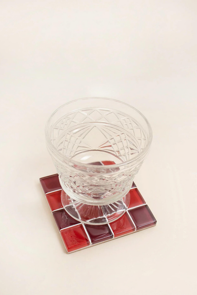 Subtle Art Studios - Glass Tile Coaster - Mon Amour - Parc Shop