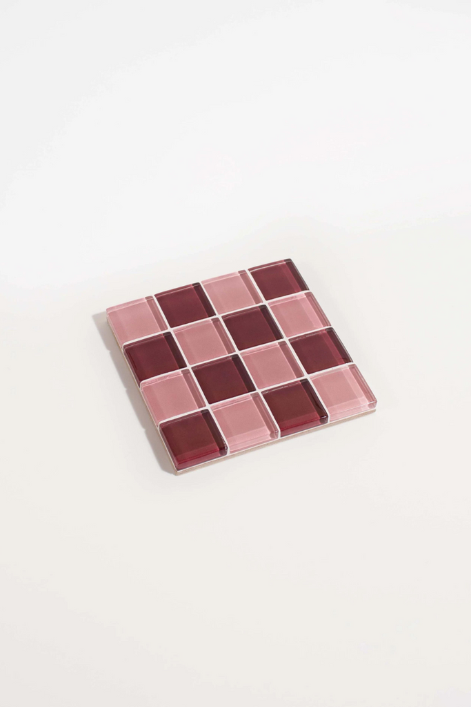 Subtle Art  Studios - Glass Tile Coaster - The Sweetest Love - Parc Shop