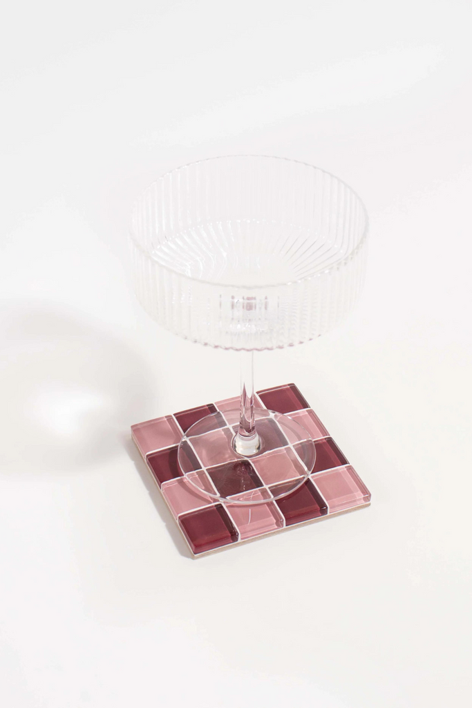 Subtle Art  Studios - Glass Tile Coaster - The Sweetest Love - Parc Shop