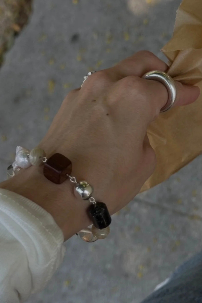 Sea + Pattern Decades Bracelet at Parc Shop