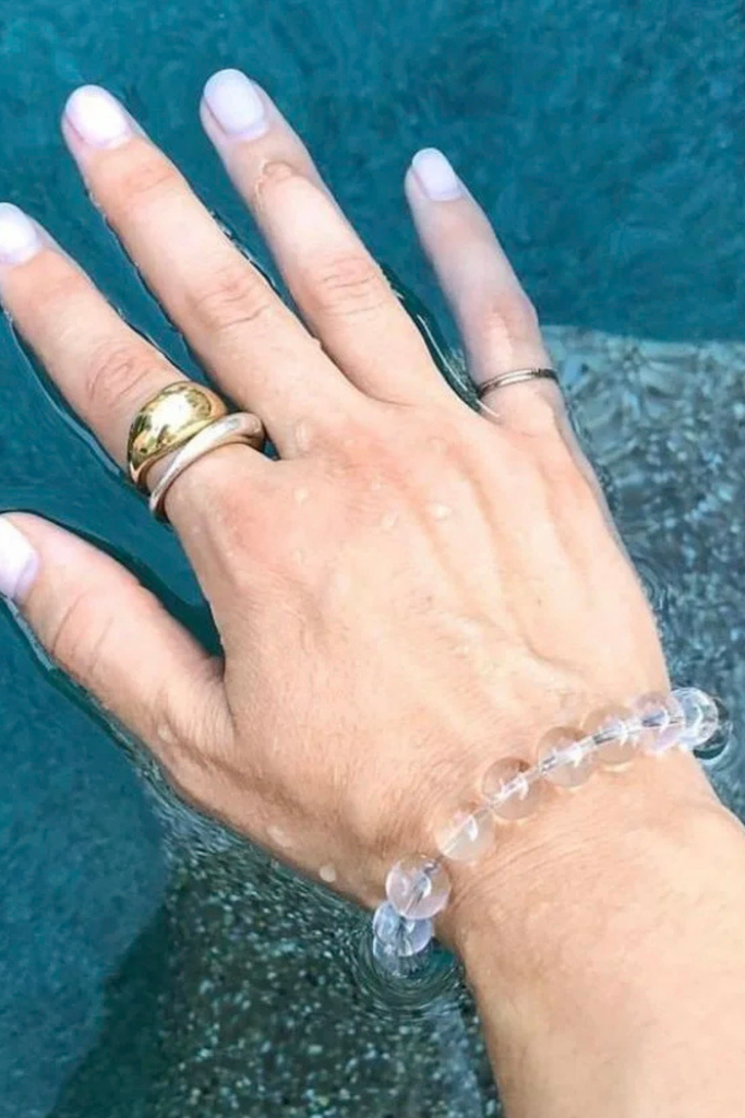 Sea + Pattern Quartz Bracelet at Parc Shop