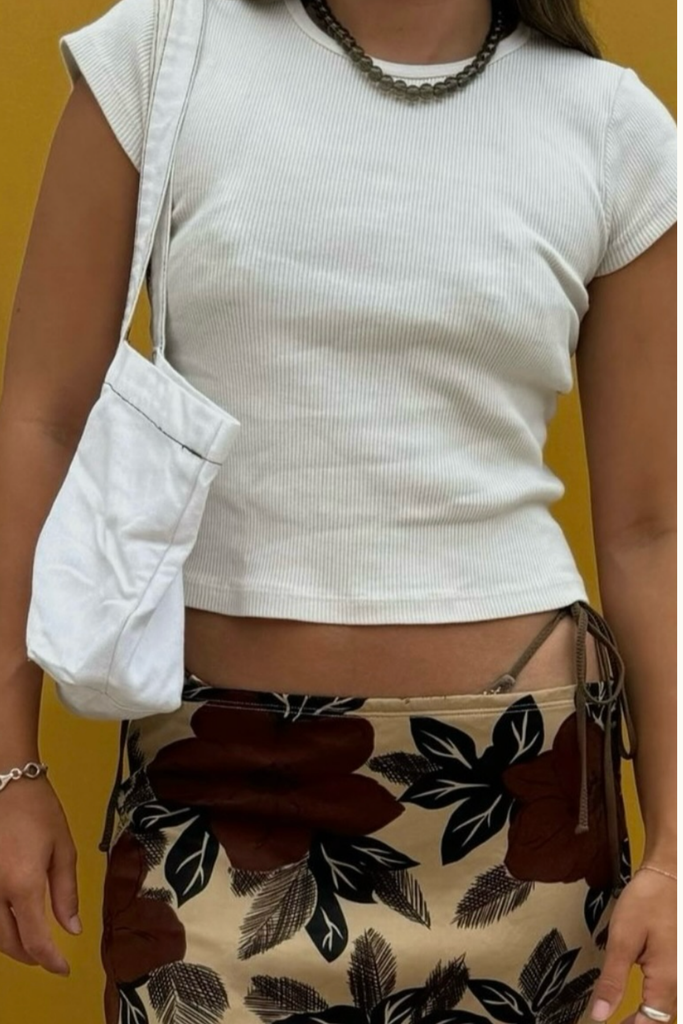 Sea + Pattern Short Smoky Quartz Necklace at Parc Shop