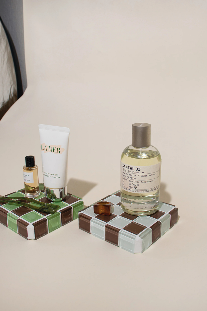 Subtle Art Studios Glass Tile Cube in Classic Milk Chocolate at Parc Shop | Minneapolis