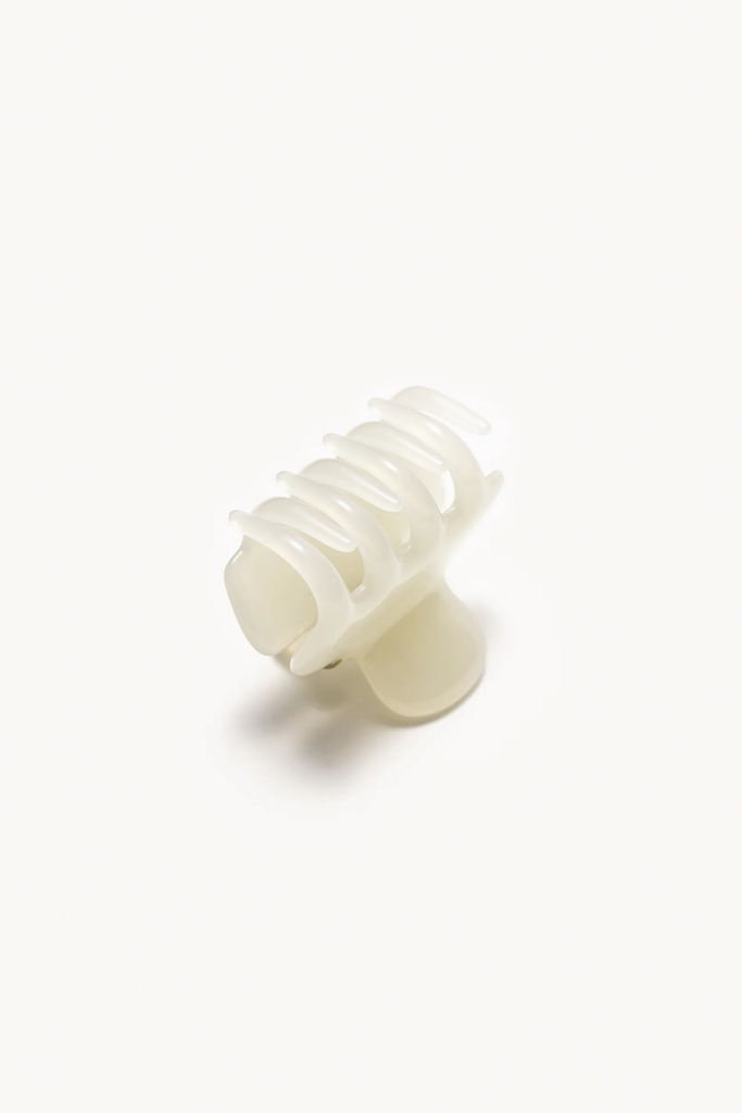 Undo 2" Claw Clip in Alabaster Creamy White at Parc Shop