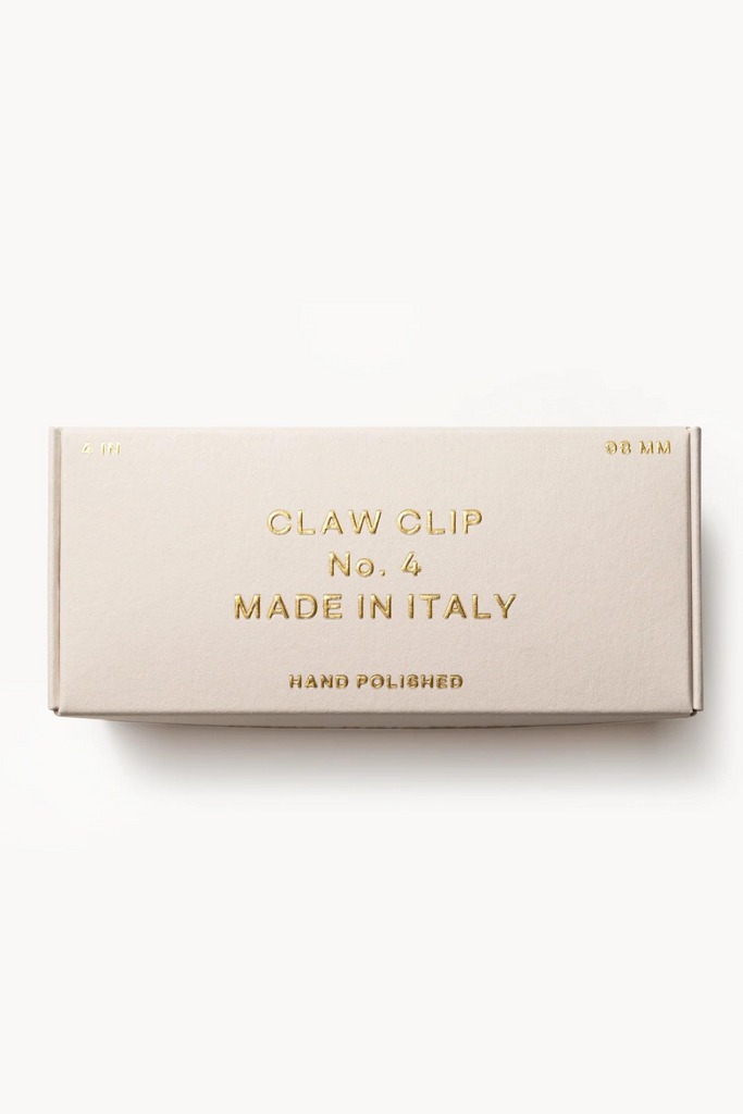 Undo 4" Claw Clip in Jet Black at Parc Shop
