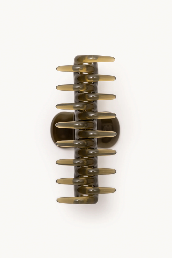 Undo 4" Claw Clip in Olive Green at Parc Shop