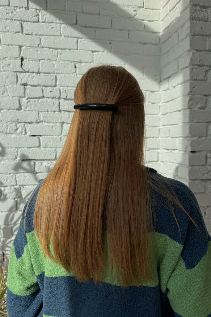 Undo Barrette in Jet Black at Parc Shop | Minneapolis, MN