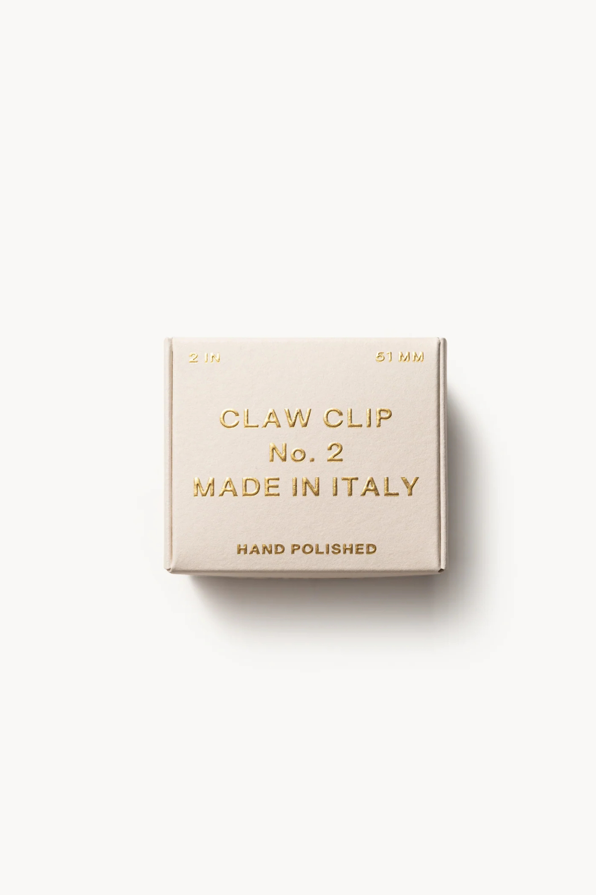 Undo No. 2 Claw Clip in Sandstone at Parc Shop