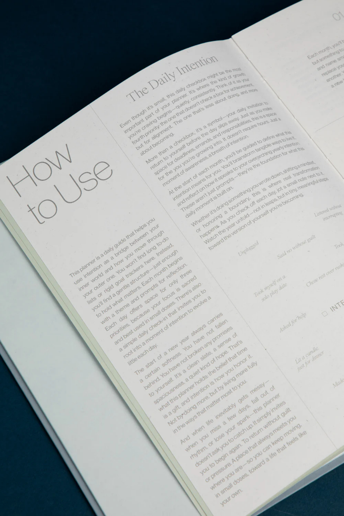 Wilde House Paper 2026 Intentional Planner at Parc Shop | Minneapolis, MN