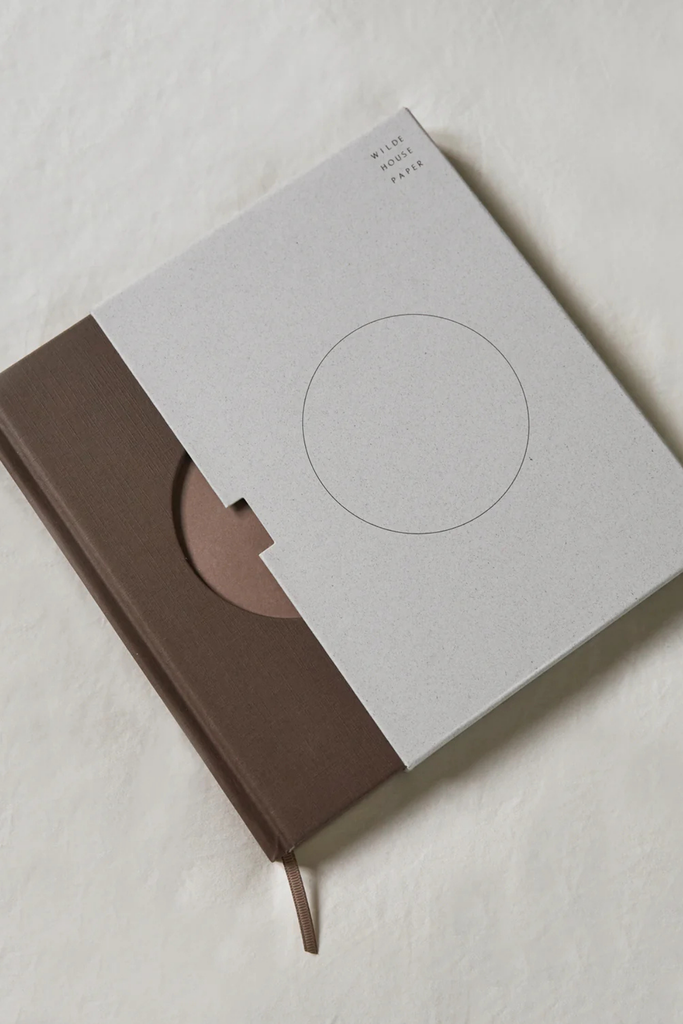 Wilde House Paper Open Journal in Espresso at Parc Shop | Minneapolis, MN