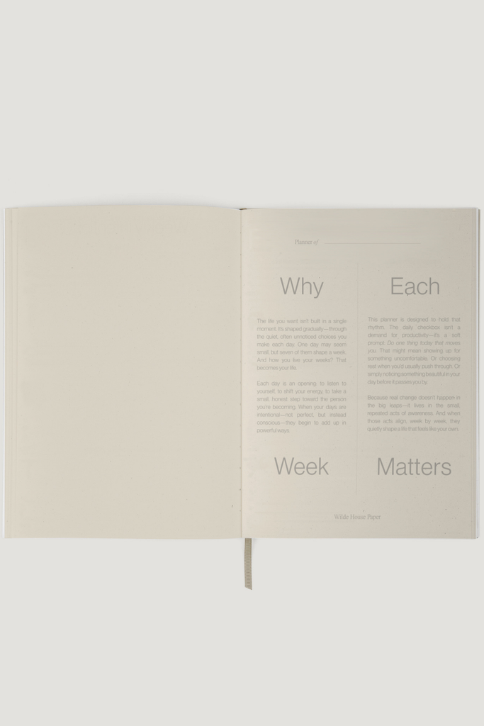 Wilde House Week Planner at Parc Shop | Minneapolis, MN