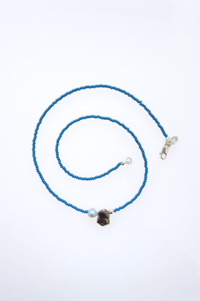 Wolf Circus Addison Necklace in Blue at Parc Shop | Minneapolis, MN