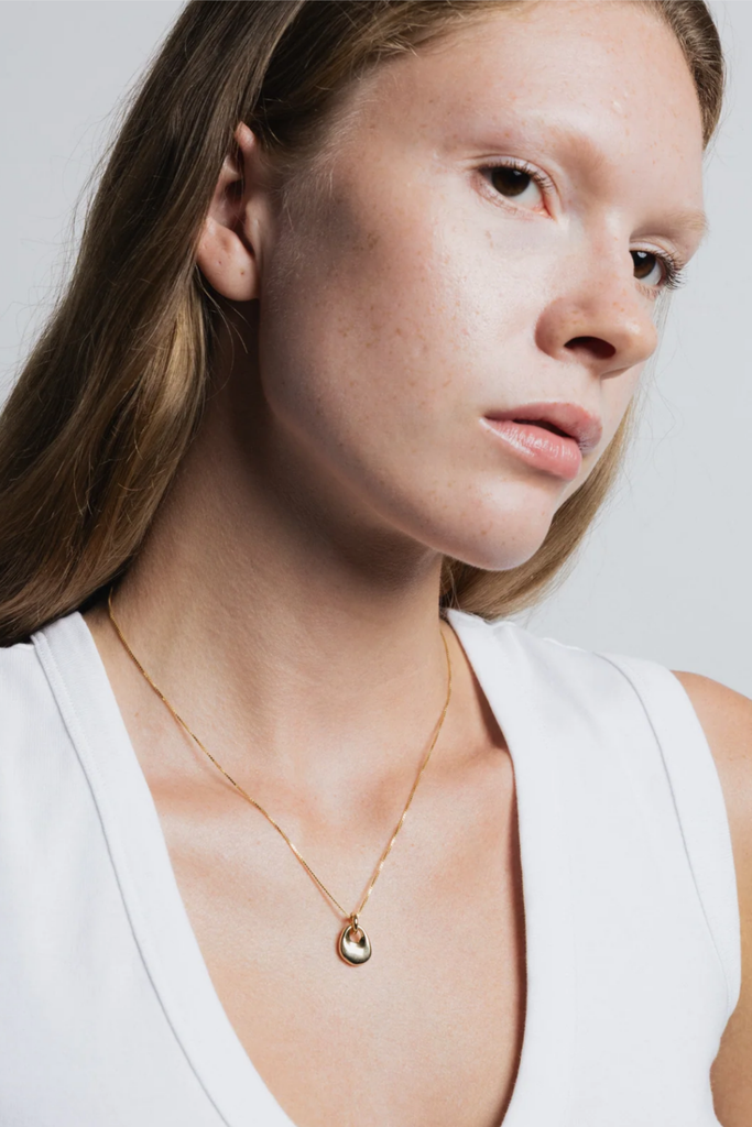 Wolf Circus Florence Necklace in Gold at Parc Shop | Minneapolis, MN 