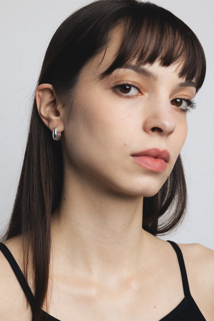 Wolf circus Gemma Hoops in Sterling Silver at Parc Shop | Minneapolis, MN