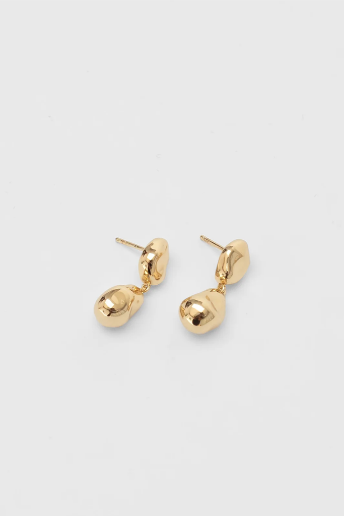 Wolf Circus Pinto Earrings in Gold at Parc Shop | Minneapolis, MN
