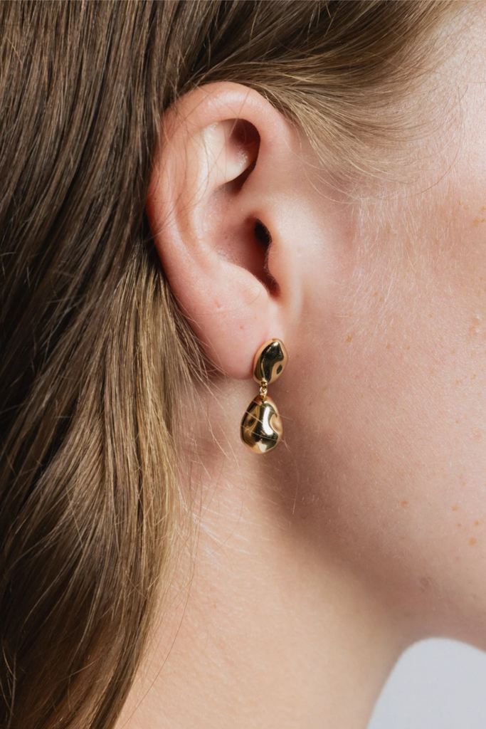 Wolf Circus Pinto Earrings in Gold at Parc Shop | Minneapolis, MN