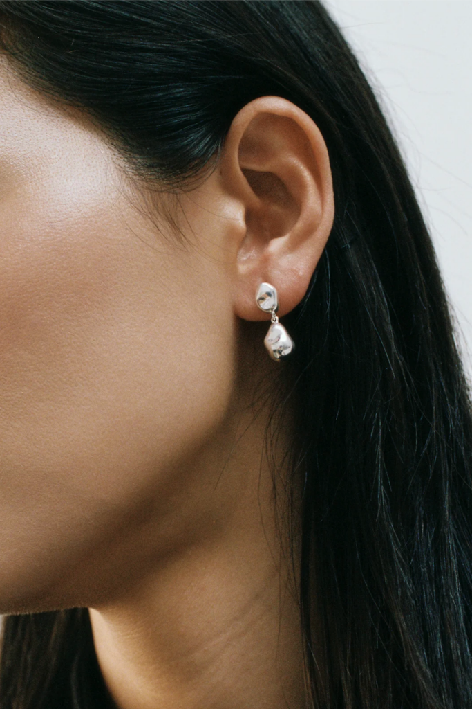Wolf Circus Pinto Earrings in Sterling Silver at Parc Shop | Minneapolis, MN 
