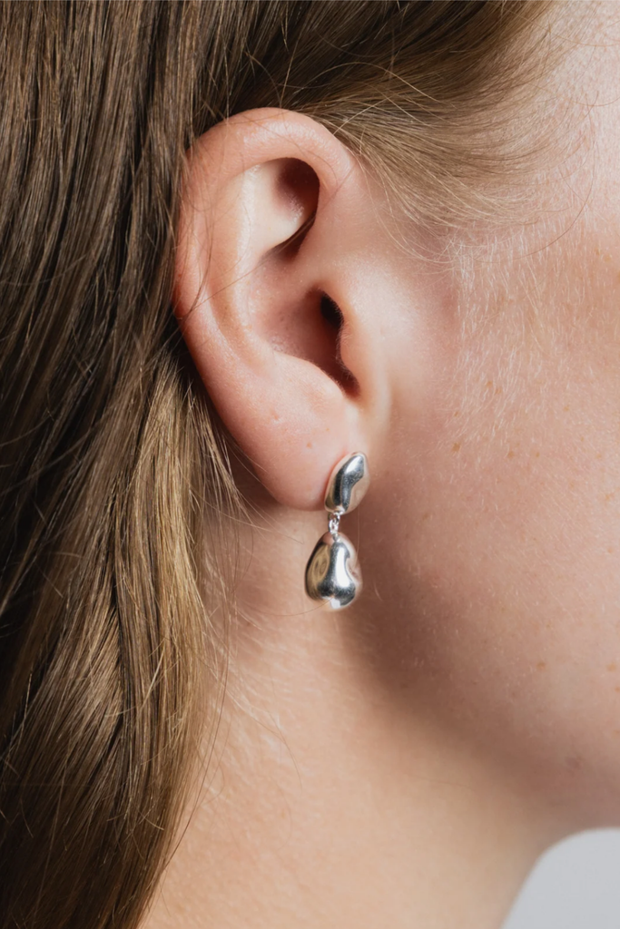 Wolf Circus Pinto Earrings in Sterling Silver at Parc Shop | Minneapolis, MN 