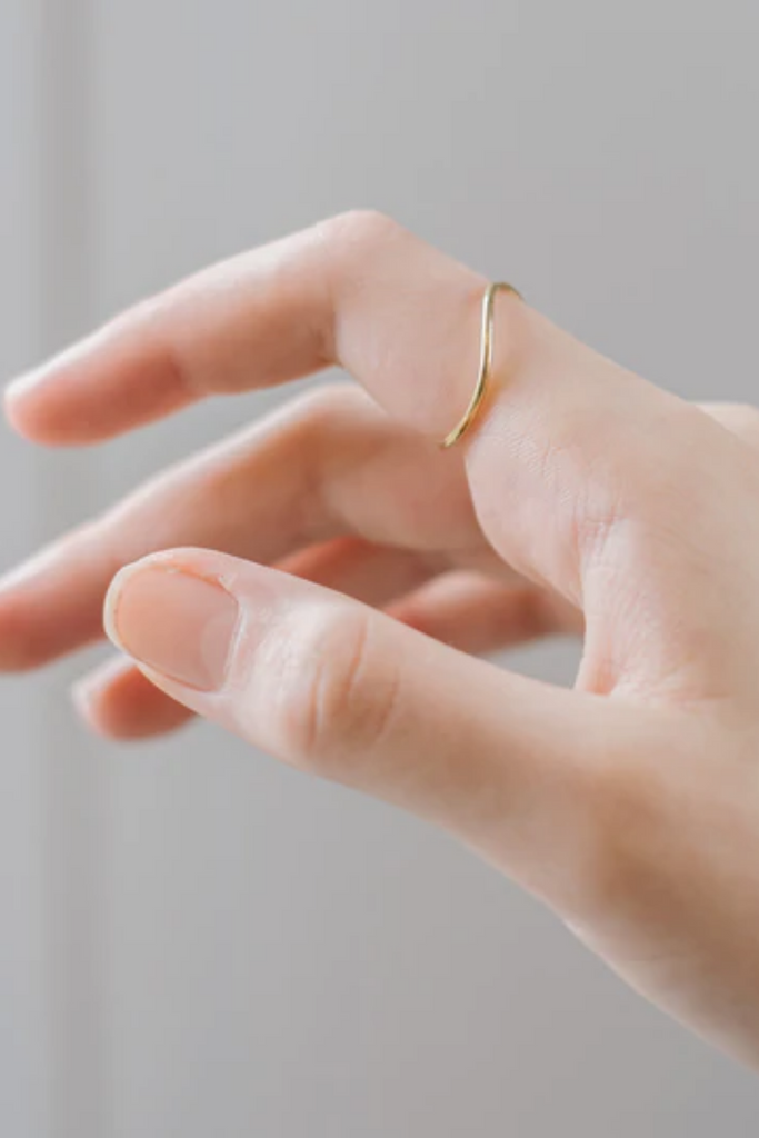 Kara Yoo Wave Stacking Ring / 14K Gold Fill Parc Shop