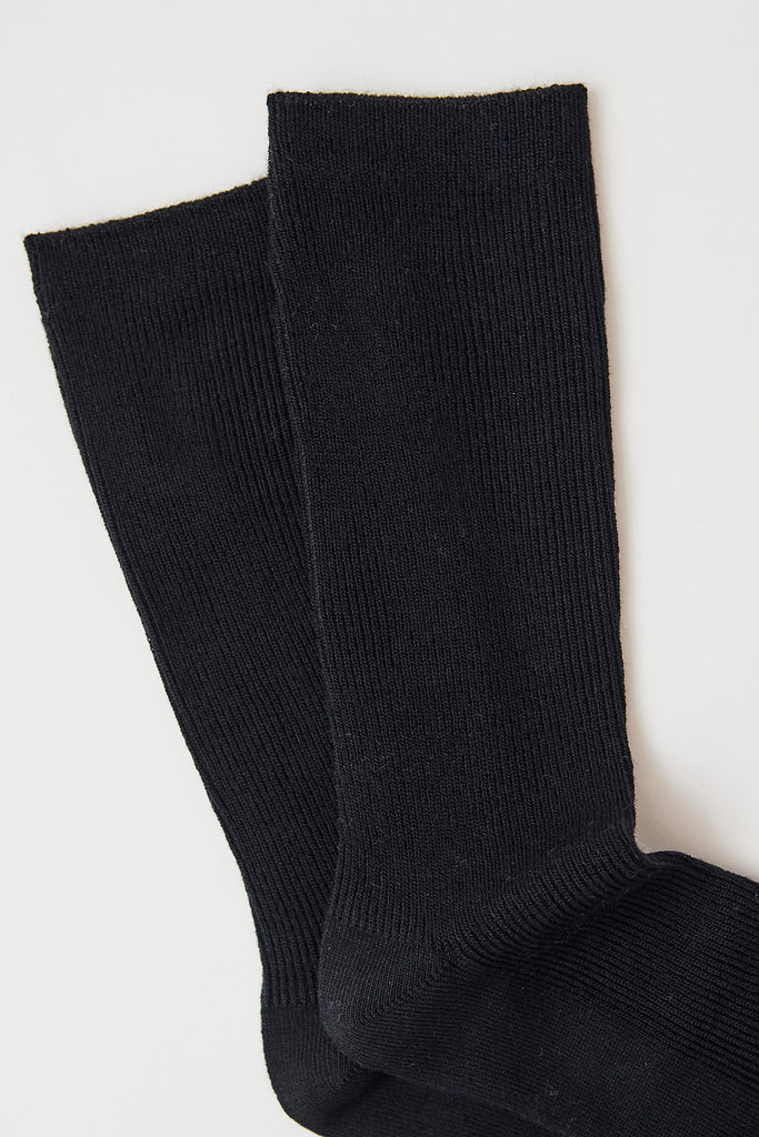 Le Bon Shoppe Trouser Socks in Black at Parc Shop
