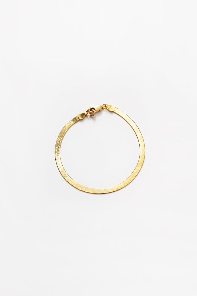 Wolf Circus Herringbone Bracelet / Gold Parc Shop