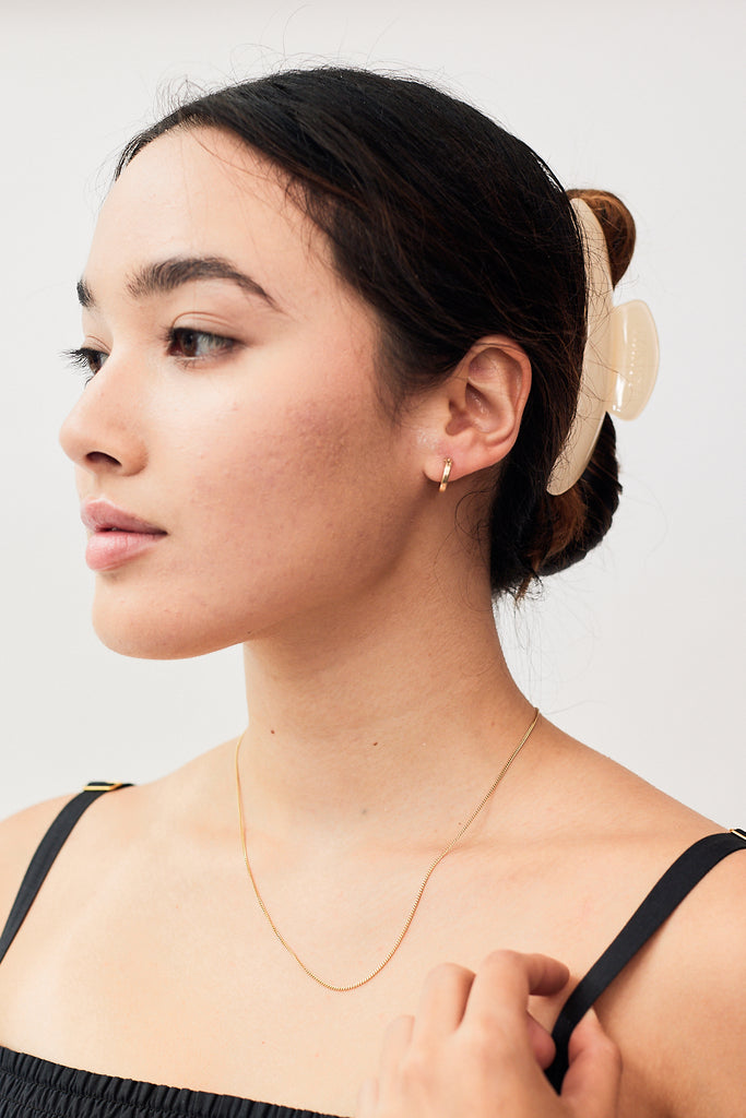Kara Yoo Anna Huggie Hoops / 14K Gold Fill Parc Shop