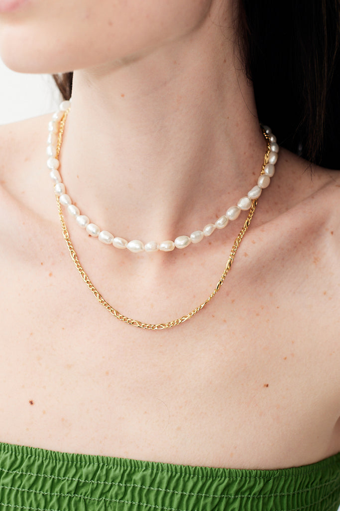 Kara Yoo Rice Pearl Necklace Parc Shop